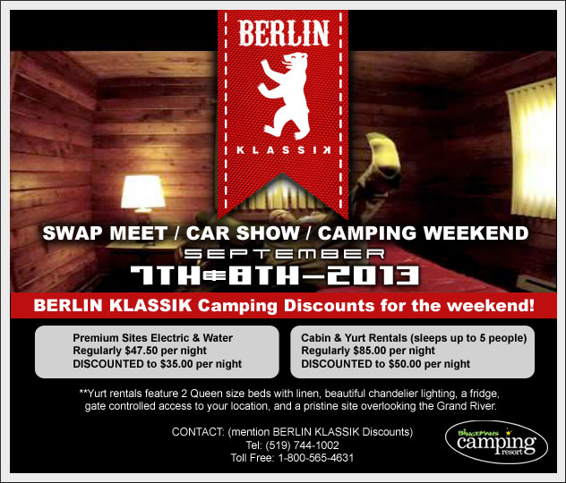 BERLIN KLASSIK 2013 Camping